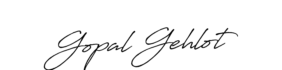 Antro_Vectra_Bolder is a professional signature style that is perfect for those who want to add a touch of class to their signature. It is also a great choice for those who want to make their signature more unique. Get Gopal Gehlot name to fancy signature for free. Gopal Gehlot signature style 7 images and pictures png