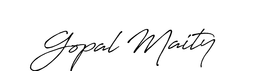 The best way (Antro_Vectra_Bolder) to make a short signature is to pick only two or three words in your name. The name Gopal Maity include a total of six letters. For converting this name. Gopal Maity signature style 7 images and pictures png