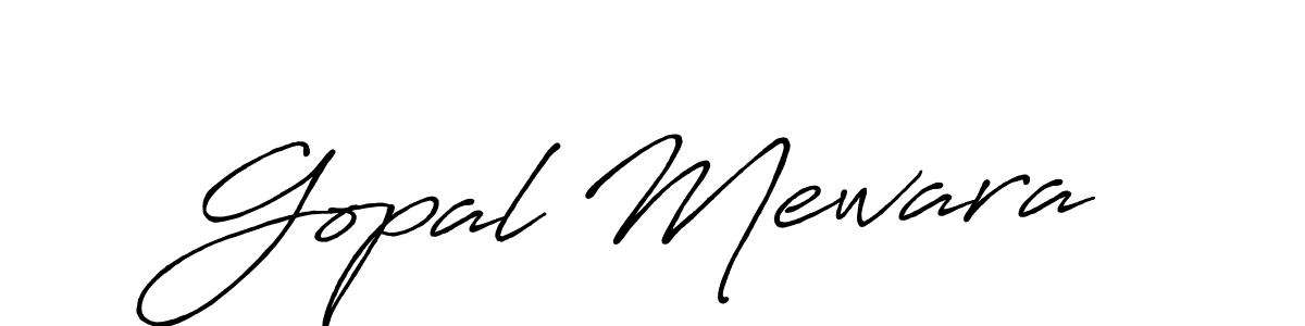 Use a signature maker to create a handwritten signature online. With this signature software, you can design (Antro_Vectra_Bolder) your own signature for name Gopal Mewara. Gopal Mewara signature style 7 images and pictures png