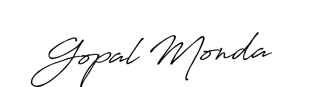 See photos of Gopal Monda official signature by Spectra . Check more albums & portfolios. Read reviews & check more about Antro_Vectra_Bolder font. Gopal Monda signature style 7 images and pictures png