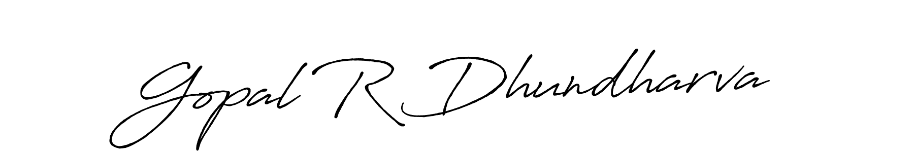 if you are searching for the best signature style for your name Gopal R Dhundharva. so please give up your signature search. here we have designed multiple signature styles  using Antro_Vectra_Bolder. Gopal R Dhundharva signature style 7 images and pictures png