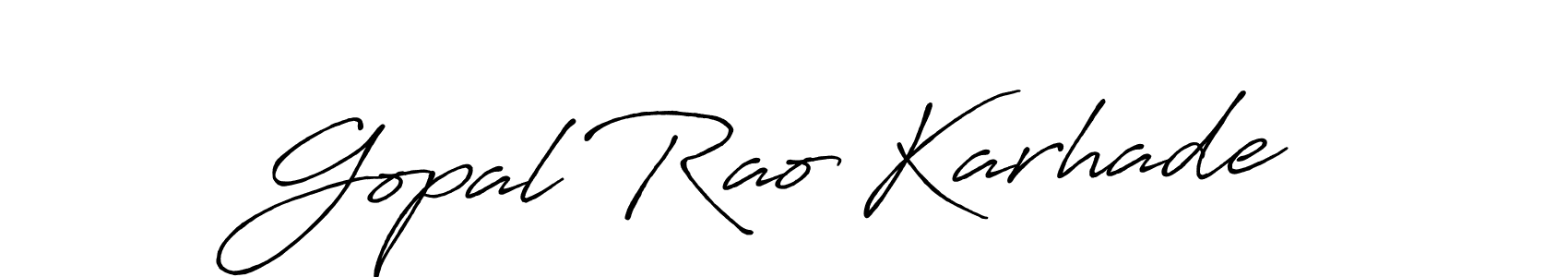 This is the best signature style for the Gopal Rao Karhade name. Also you like these signature font (Antro_Vectra_Bolder). Mix name signature. Gopal Rao Karhade signature style 7 images and pictures png