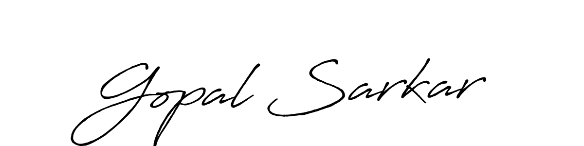 Use a signature maker to create a handwritten signature online. With this signature software, you can design (Antro_Vectra_Bolder) your own signature for name Gopal Sarkar. Gopal Sarkar signature style 7 images and pictures png