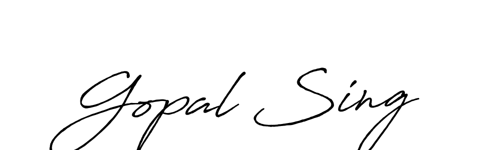 if you are searching for the best signature style for your name Gopal Sing. so please give up your signature search. here we have designed multiple signature styles  using Antro_Vectra_Bolder. Gopal Sing signature style 7 images and pictures png