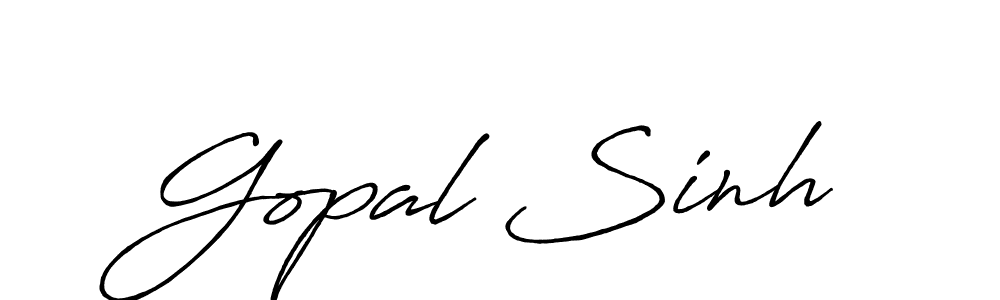 Make a beautiful signature design for name Gopal Sinh. Use this online signature maker to create a handwritten signature for free. Gopal Sinh signature style 7 images and pictures png