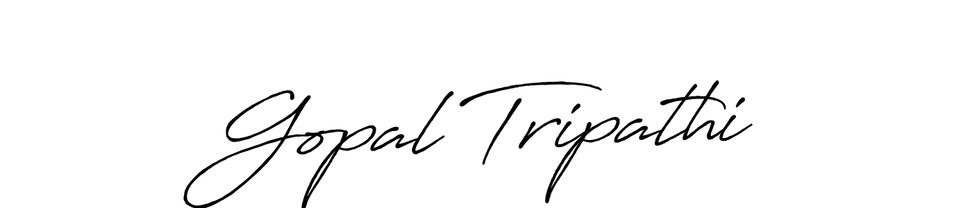 Antro_Vectra_Bolder is a professional signature style that is perfect for those who want to add a touch of class to their signature. It is also a great choice for those who want to make their signature more unique. Get Gopal Tripathi name to fancy signature for free. Gopal Tripathi signature style 7 images and pictures png