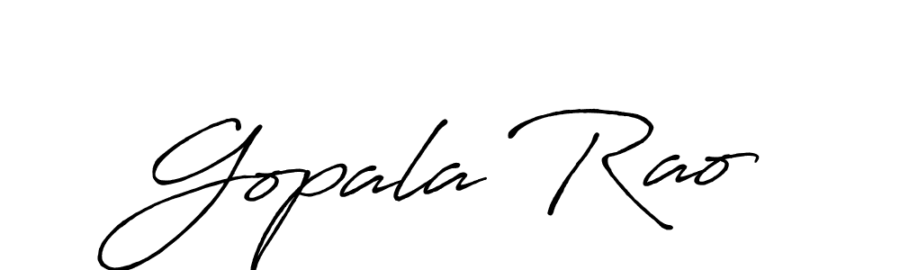 Use a signature maker to create a handwritten signature online. With this signature software, you can design (Antro_Vectra_Bolder) your own signature for name Gopala Rao. Gopala Rao signature style 7 images and pictures png