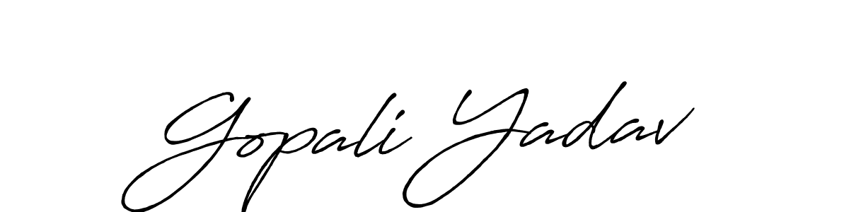 Here are the top 10 professional signature styles for the name Gopali Yadav. These are the best autograph styles you can use for your name. Gopali Yadav signature style 7 images and pictures png