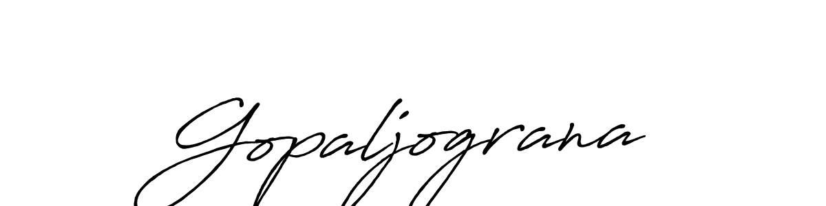 Also we have Gopaljograna name is the best signature style. Create professional handwritten signature collection using Antro_Vectra_Bolder autograph style. Gopaljograna signature style 7 images and pictures png