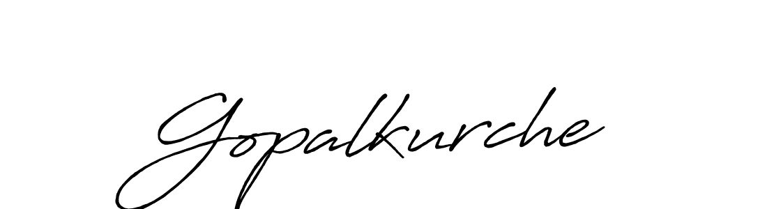 The best way (Antro_Vectra_Bolder) to make a short signature is to pick only two or three words in your name. The name Gopalkurche include a total of six letters. For converting this name. Gopalkurche signature style 7 images and pictures png
