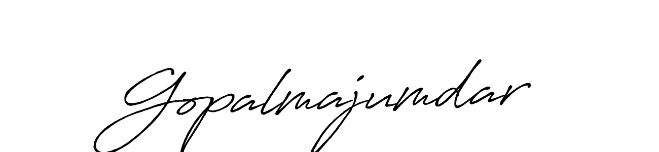 How to make Gopalmajumdar signature? Antro_Vectra_Bolder is a professional autograph style. Create handwritten signature for Gopalmajumdar name. Gopalmajumdar signature style 7 images and pictures png