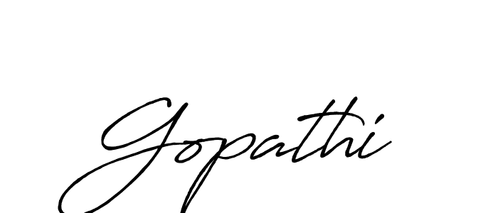 if you are searching for the best signature style for your name Gopathi. so please give up your signature search. here we have designed multiple signature styles  using Antro_Vectra_Bolder. Gopathi signature style 7 images and pictures png