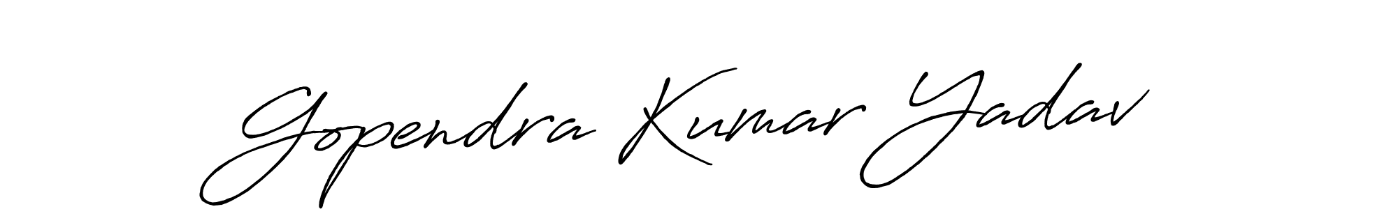 if you are searching for the best signature style for your name Gopendra Kumar Yadav. so please give up your signature search. here we have designed multiple signature styles  using Antro_Vectra_Bolder. Gopendra Kumar Yadav signature style 7 images and pictures png
