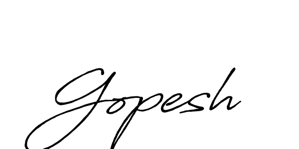 See photos of Gopesh official signature by Spectra . Check more albums & portfolios. Read reviews & check more about Antro_Vectra_Bolder font. Gopesh signature style 7 images and pictures png