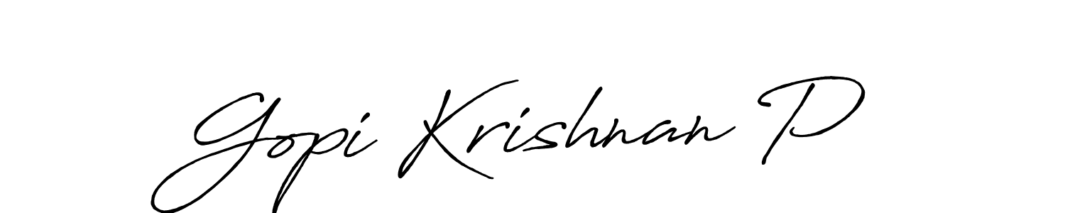 How to Draw Gopi Krishnan P signature style? Antro_Vectra_Bolder is a latest design signature styles for name Gopi Krishnan P. Gopi Krishnan P signature style 7 images and pictures png