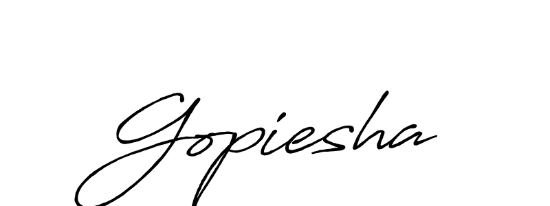 See photos of Gopiesha official signature by Spectra . Check more albums & portfolios. Read reviews & check more about Antro_Vectra_Bolder font. Gopiesha signature style 7 images and pictures png