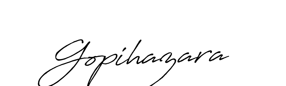 if you are searching for the best signature style for your name Gopihazara. so please give up your signature search. here we have designed multiple signature styles  using Antro_Vectra_Bolder. Gopihazara signature style 7 images and pictures png