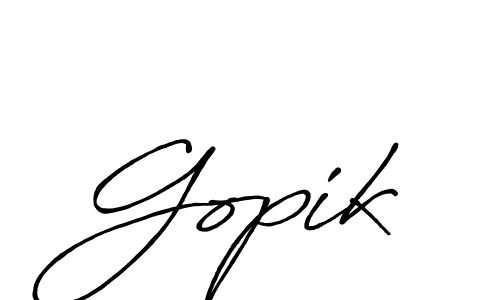 Here are the top 10 professional signature styles for the name Gopik. These are the best autograph styles you can use for your name. Gopik signature style 7 images and pictures png