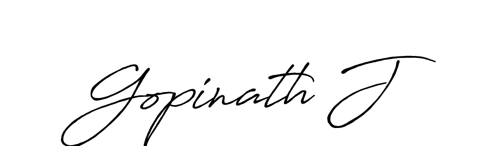 Make a beautiful signature design for name Gopinath J. Use this online signature maker to create a handwritten signature for free. Gopinath J signature style 7 images and pictures png