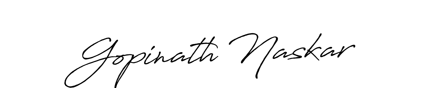 The best way (Antro_Vectra_Bolder) to make a short signature is to pick only two or three words in your name. The name Gopinath Naskar include a total of six letters. For converting this name. Gopinath Naskar signature style 7 images and pictures png