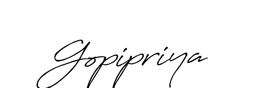 How to Draw Gopipriya signature style? Antro_Vectra_Bolder is a latest design signature styles for name Gopipriya. Gopipriya signature style 7 images and pictures png