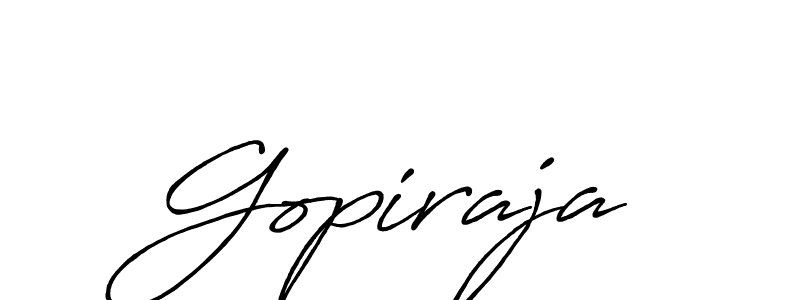 Once you've used our free online signature maker to create your best signature Antro_Vectra_Bolder style, it's time to enjoy all of the benefits that Gopiraja name signing documents. Gopiraja signature style 7 images and pictures png