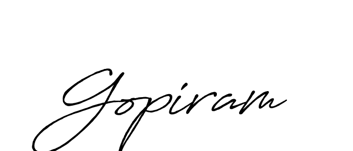 Make a beautiful signature design for name Gopiram. Use this online signature maker to create a handwritten signature for free. Gopiram signature style 7 images and pictures png