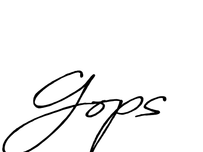 See photos of Gops official signature by Spectra . Check more albums & portfolios. Read reviews & check more about Antro_Vectra_Bolder font. Gops signature style 7 images and pictures png