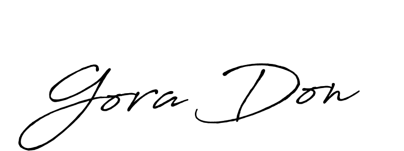 Best and Professional Signature Style for Gora Don. Antro_Vectra_Bolder Best Signature Style Collection. Gora Don signature style 7 images and pictures png