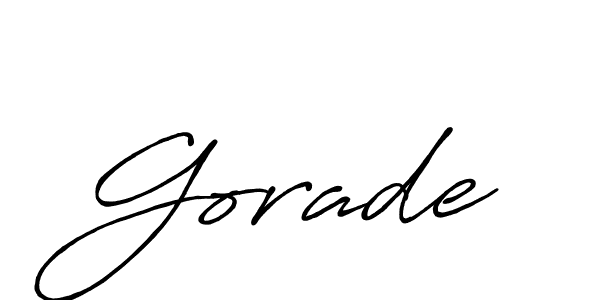 Also You can easily find your signature by using the search form. We will create Gorade name handwritten signature images for you free of cost using Antro_Vectra_Bolder sign style. Gorade signature style 7 images and pictures png