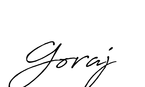 The best way (Antro_Vectra_Bolder) to make a short signature is to pick only two or three words in your name. The name Goraj include a total of six letters. For converting this name. Goraj signature style 7 images and pictures png