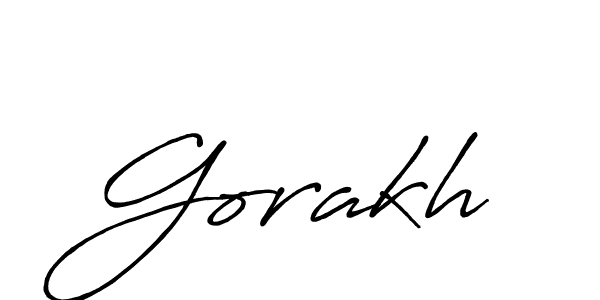 You should practise on your own different ways (Antro_Vectra_Bolder) to write your name (Gorakh) in signature. don't let someone else do it for you. Gorakh signature style 7 images and pictures png