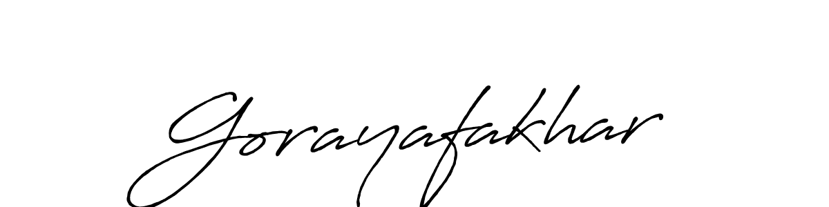Here are the top 10 professional signature styles for the name Gorayafakhar. These are the best autograph styles you can use for your name. Gorayafakhar signature style 7 images and pictures png