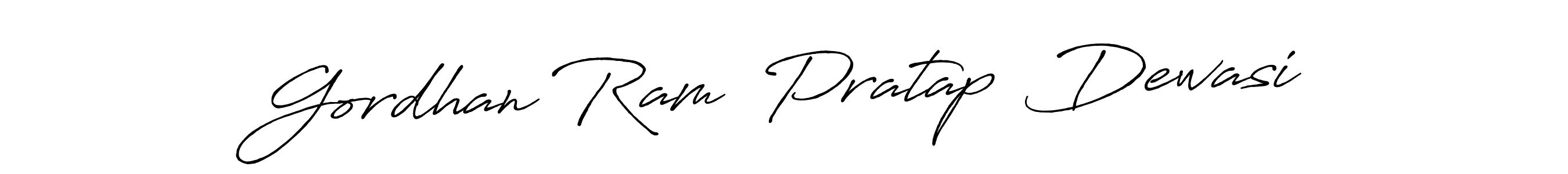 Once you've used our free online signature maker to create your best signature Antro_Vectra_Bolder style, it's time to enjoy all of the benefits that Gordhan Ram  Pratap  Dewasi name signing documents. Gordhan Ram  Pratap  Dewasi signature style 7 images and pictures png