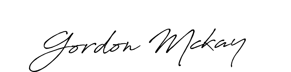 Make a short Gordon Mckay signature style. Manage your documents anywhere anytime using Antro_Vectra_Bolder. Create and add eSignatures, submit forms, share and send files easily. Gordon Mckay signature style 7 images and pictures png