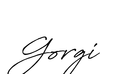 Use a signature maker to create a handwritten signature online. With this signature software, you can design (Antro_Vectra_Bolder) your own signature for name Gorgi. Gorgi signature style 7 images and pictures png