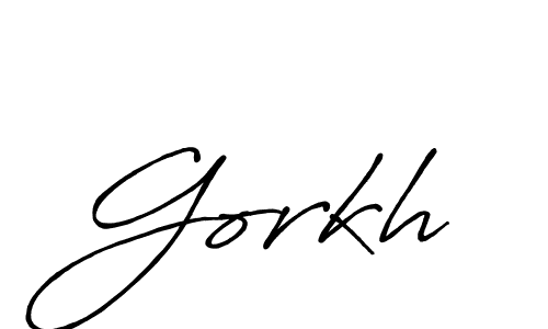 How to Draw Gorkh signature style? Antro_Vectra_Bolder is a latest design signature styles for name Gorkh. Gorkh signature style 7 images and pictures png
