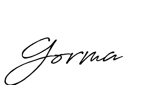 Once you've used our free online signature maker to create your best signature Antro_Vectra_Bolder style, it's time to enjoy all of the benefits that Gorma name signing documents. Gorma signature style 7 images and pictures png