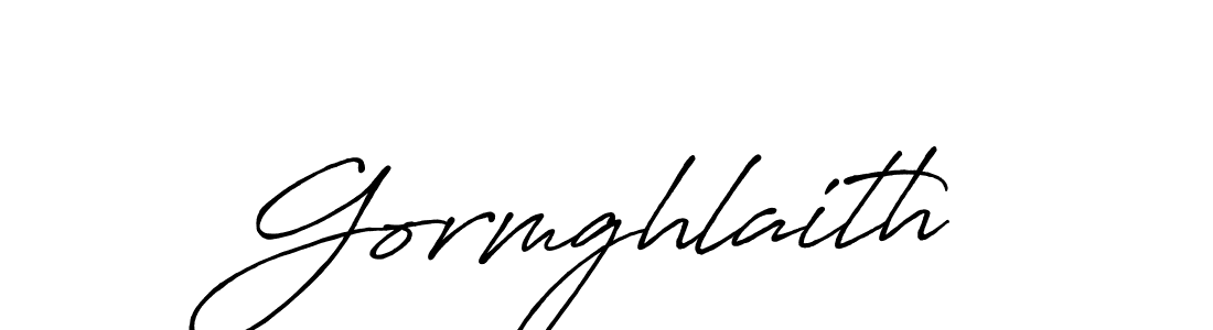 Also we have Gormghlaith name is the best signature style. Create professional handwritten signature collection using Antro_Vectra_Bolder autograph style. Gormghlaith signature style 7 images and pictures png