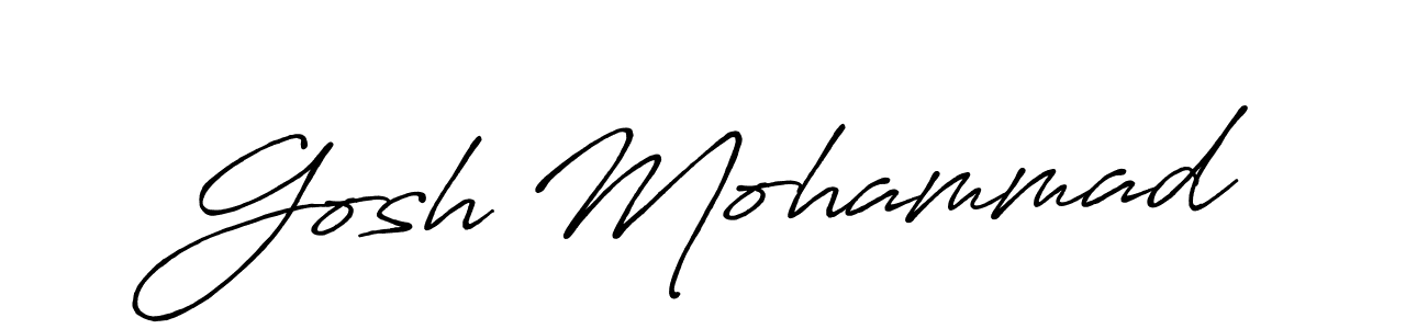 Once you've used our free online signature maker to create your best signature Antro_Vectra_Bolder style, it's time to enjoy all of the benefits that Gosh Mohammad name signing documents. Gosh Mohammad signature style 7 images and pictures png