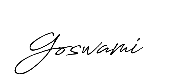 Make a beautiful signature design for name Goswami. Use this online signature maker to create a handwritten signature for free. Goswami signature style 7 images and pictures png