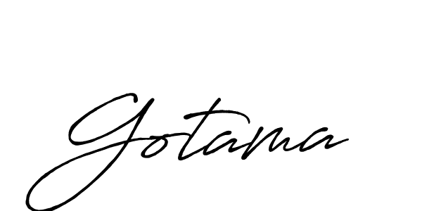 Make a beautiful signature design for name Gotama. Use this online signature maker to create a handwritten signature for free. Gotama signature style 7 images and pictures png