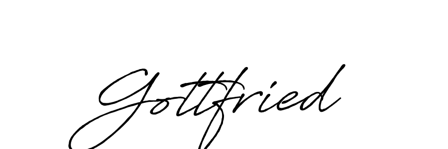 It looks lik you need a new signature style for name Gottfried. Design unique handwritten (Antro_Vectra_Bolder) signature with our free signature maker in just a few clicks. Gottfried signature style 7 images and pictures png