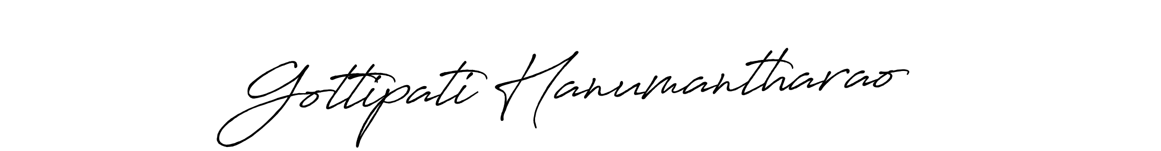 Use a signature maker to create a handwritten signature online. With this signature software, you can design (Antro_Vectra_Bolder) your own signature for name Gottipati Hanumantharao. Gottipati Hanumantharao signature style 7 images and pictures png