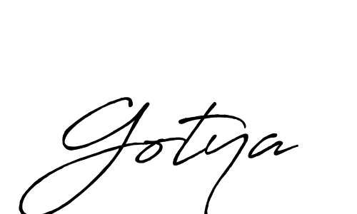 The best way (Antro_Vectra_Bolder) to make a short signature is to pick only two or three words in your name. The name Gotya include a total of six letters. For converting this name. Gotya signature style 7 images and pictures png