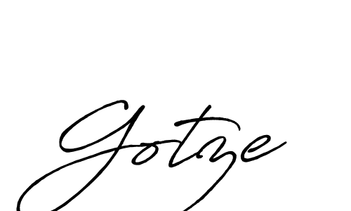 Once you've used our free online signature maker to create your best signature Antro_Vectra_Bolder style, it's time to enjoy all of the benefits that Gotze name signing documents. Gotze signature style 7 images and pictures png