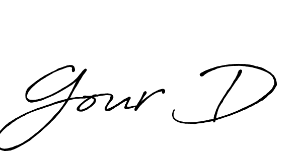Antro_Vectra_Bolder is a professional signature style that is perfect for those who want to add a touch of class to their signature. It is also a great choice for those who want to make their signature more unique. Get Gour D name to fancy signature for free. Gour D signature style 7 images and pictures png