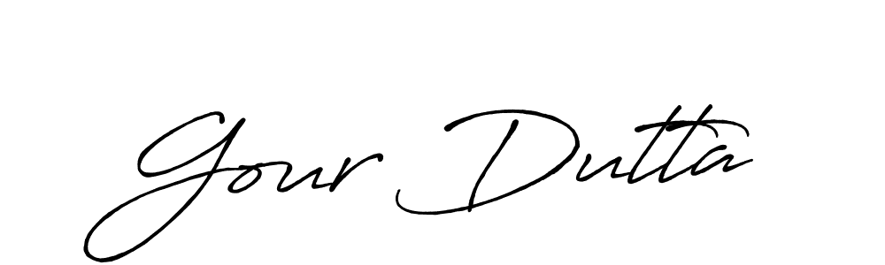 Make a short Gour Dutta signature style. Manage your documents anywhere anytime using Antro_Vectra_Bolder. Create and add eSignatures, submit forms, share and send files easily. Gour Dutta signature style 7 images and pictures png
