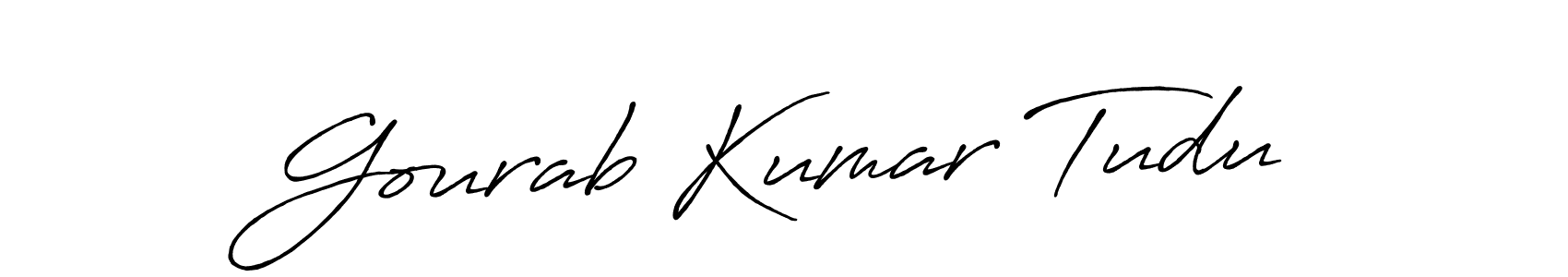 Make a short Gourab Kumar Tudu signature style. Manage your documents anywhere anytime using Antro_Vectra_Bolder. Create and add eSignatures, submit forms, share and send files easily. Gourab Kumar Tudu signature style 7 images and pictures png