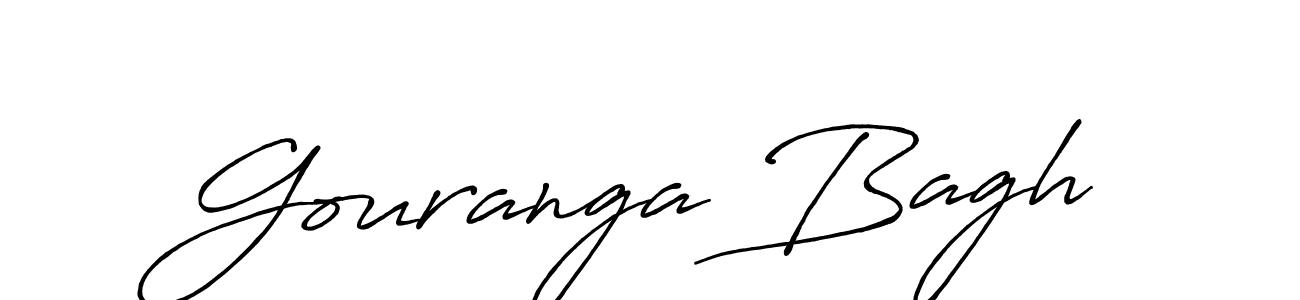 Gouranga Bagh stylish signature style. Best Handwritten Sign (Antro_Vectra_Bolder) for my name. Handwritten Signature Collection Ideas for my name Gouranga Bagh. Gouranga Bagh signature style 7 images and pictures png